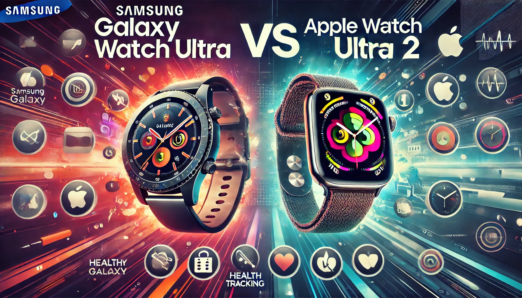 Samsung Galaxy Watch Ultra vs. Apple Watch Ultra 2