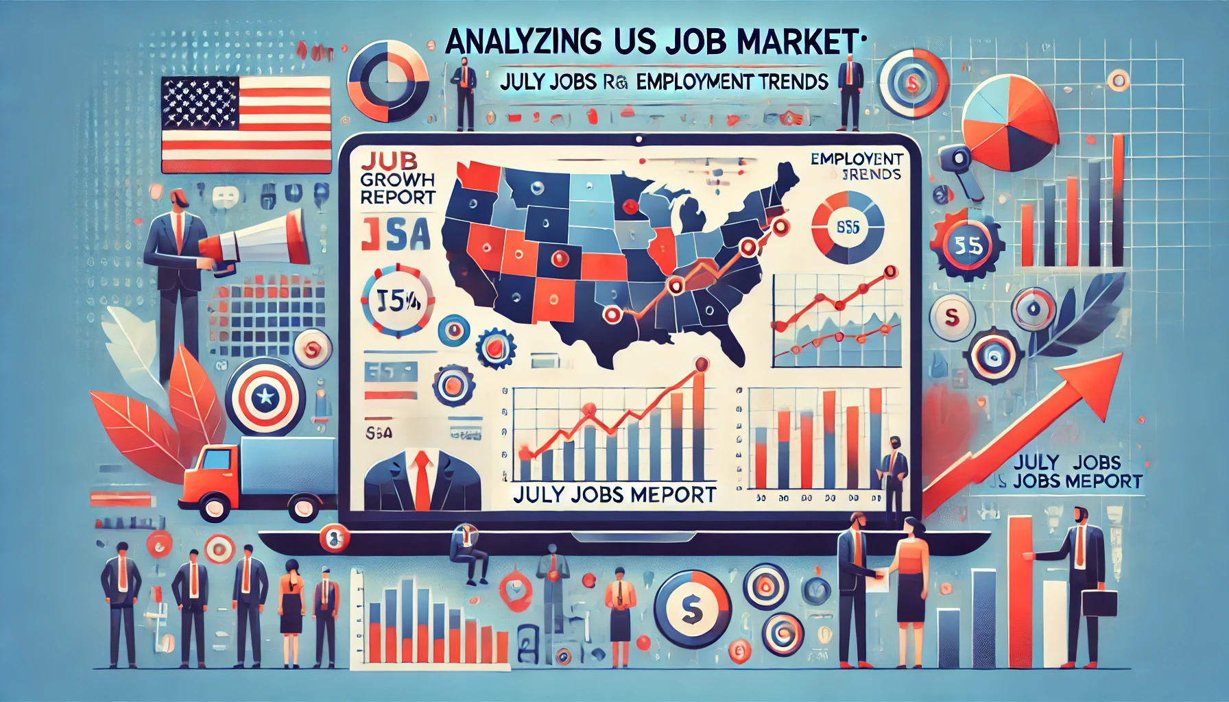 Analyzing the US Job Market: July Jobs Report and Employment Trends