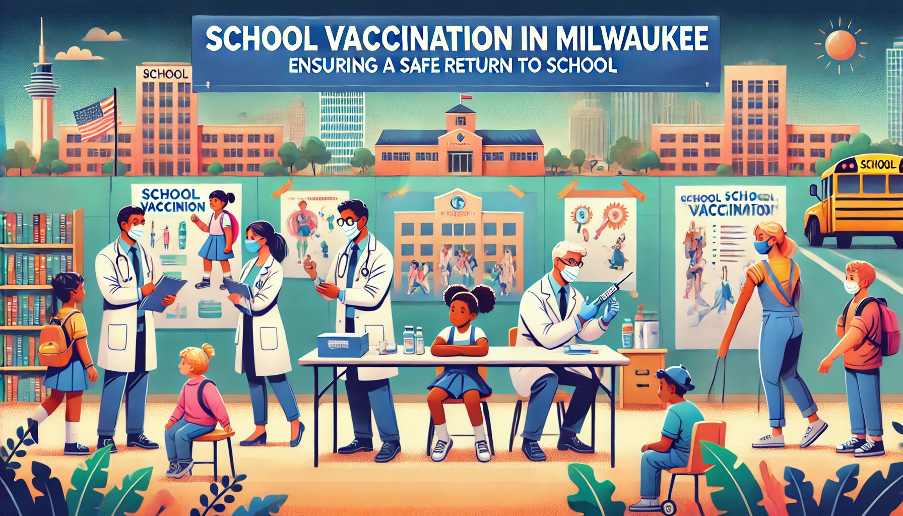 Ensuring a Safe Return to School: Milwaukee Health Leaders Urge Parents to Vaccinate Children