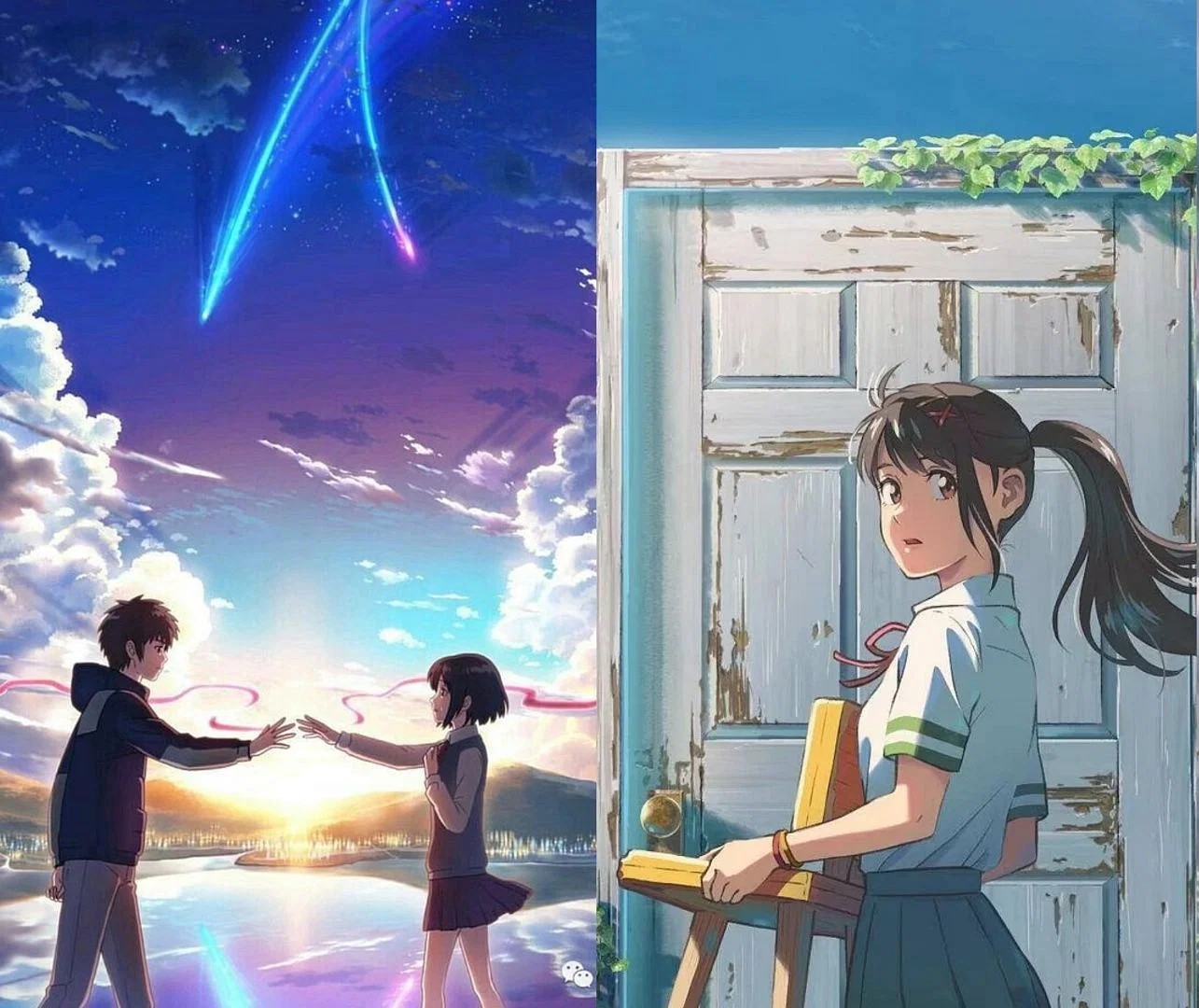 Suzume vs. your name