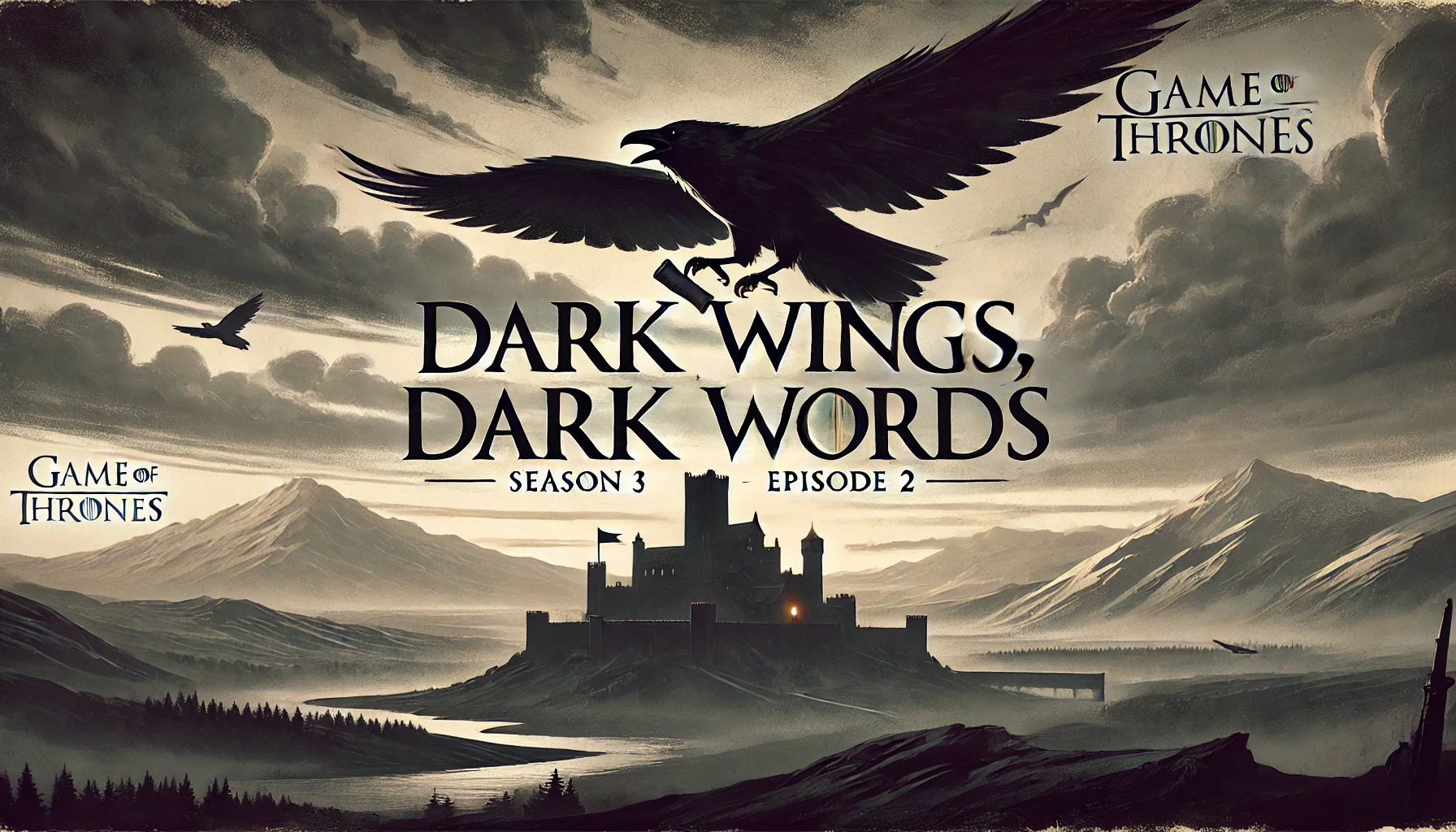 Game of Thrones S3 E2 Dark Wings Dark Words