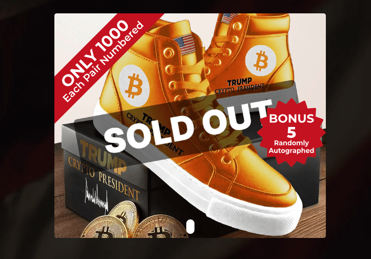 Bitcoin sneakers priced at $2500