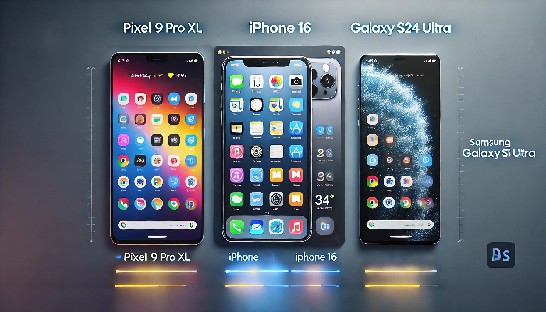 Pixel 9 Pro XL vs iPhone 16 vs Samsung Galaxy S24 Ultra