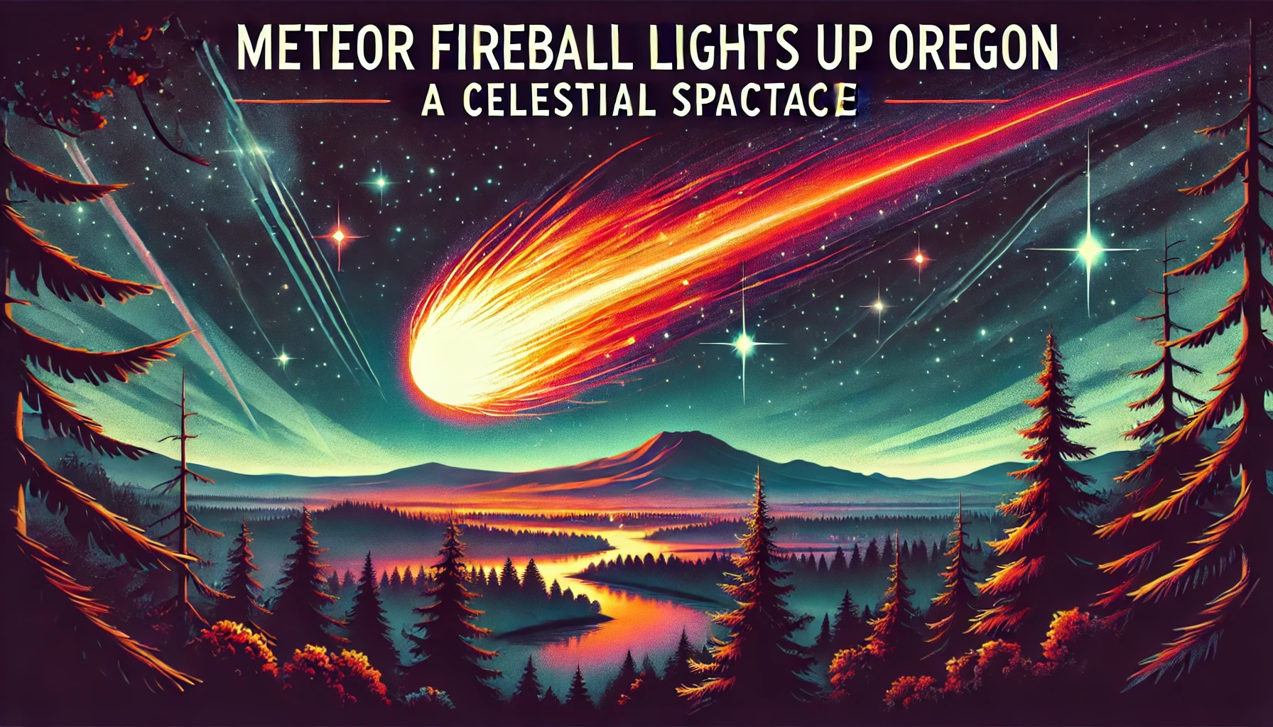 Fireballs in the Pacific Northwest: Meteor Sightings Over Oregon and Beyond